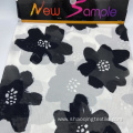 Breathable Soft Floral Pattern Chiffon Fabric